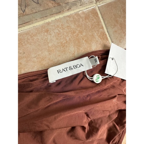 Rat & Boa Isamaya Dress Cocoa size XS - Picture 5 of 7